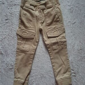 JOE'S JEANS khaki carpenter Cargo skinny joggers Boys Size 4